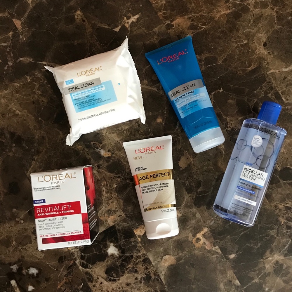 5x L’Oreal Skincare Products